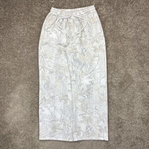 Baggy Wide Leg Camo Sweatpants Small